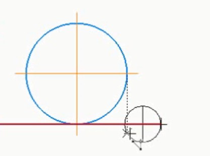 Укажите диаметр окружности и нажмите создать объект